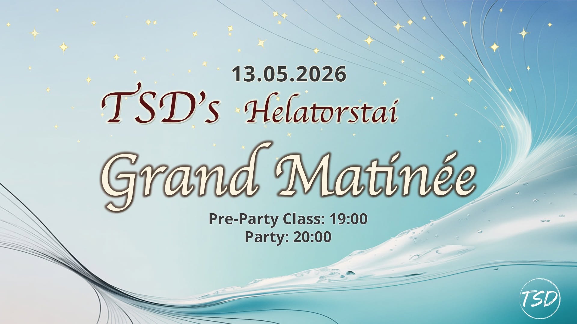 TSD's Helatorstai Grand Matinée