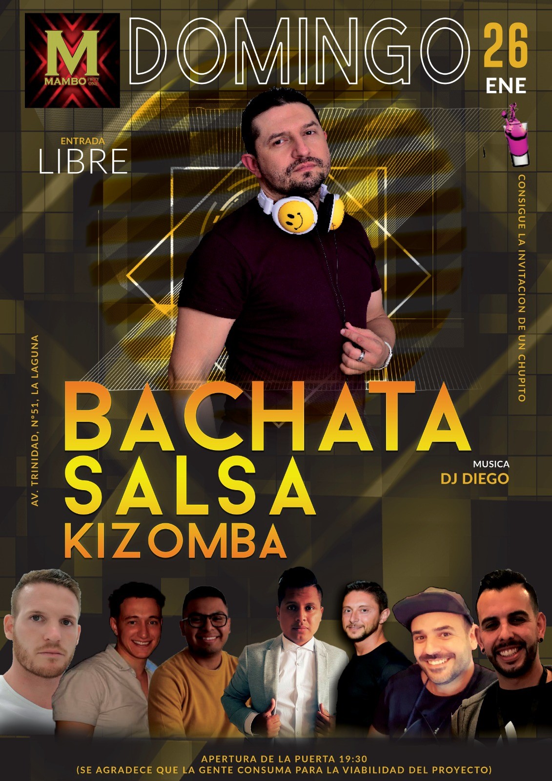 Domingo BSK 26 de Enero en Mambo Fifty One