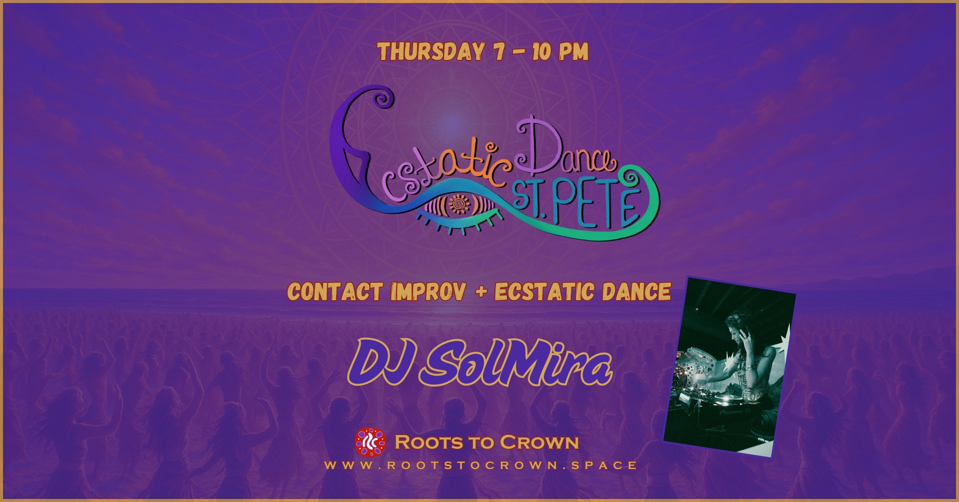Ecstatic Dance & Contact Improv DJ SolMira