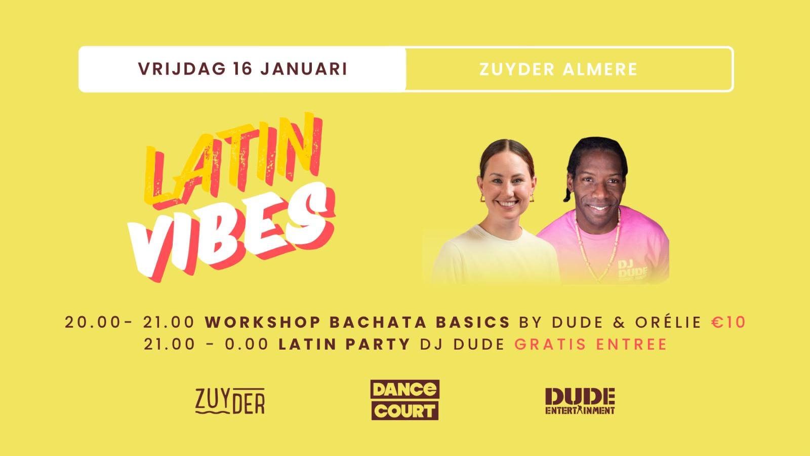 Latin Vibes @ Zuyder Almere (DJ Dude) Jan. 2026
