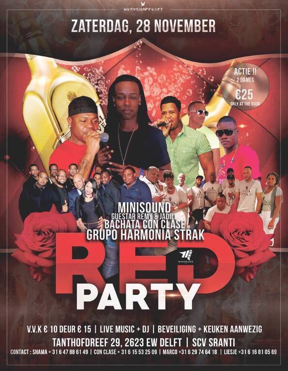 Red Party;Bachata con clase,Grupo Harmonia Strak & Minisound!