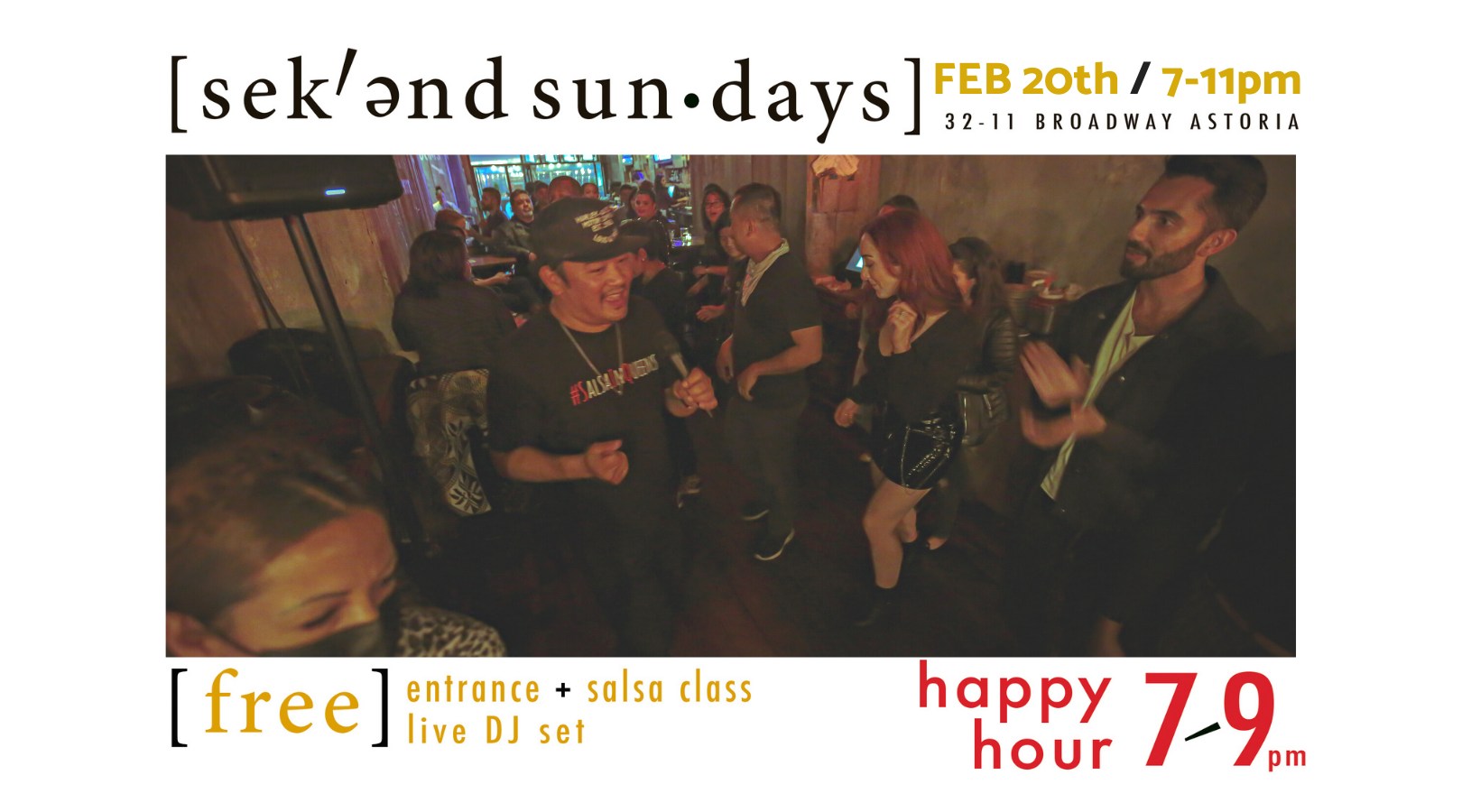 FREE Salsa Night @ Sekend Sun