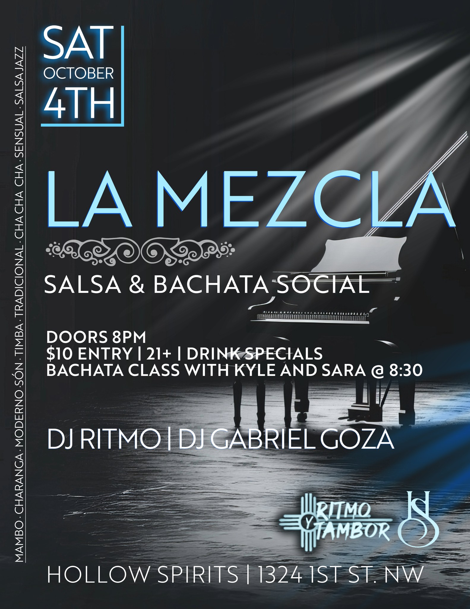La Mezcla: First Saturday Salsa & Bachata Social