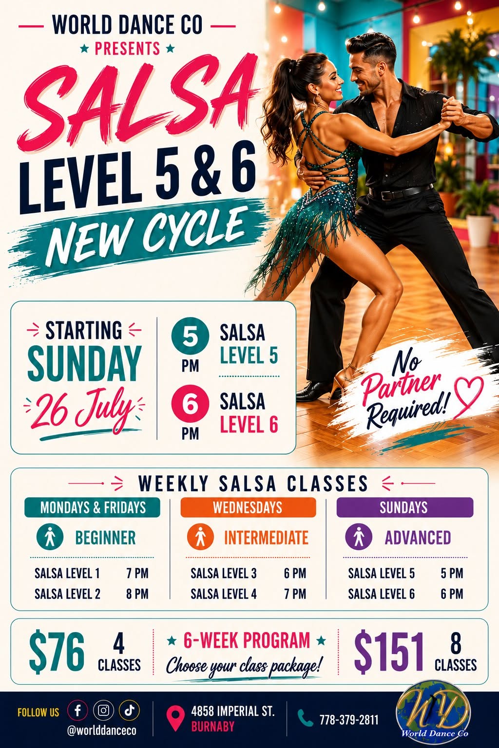 π A New Cycle Salsa Levels 5 & 6! π