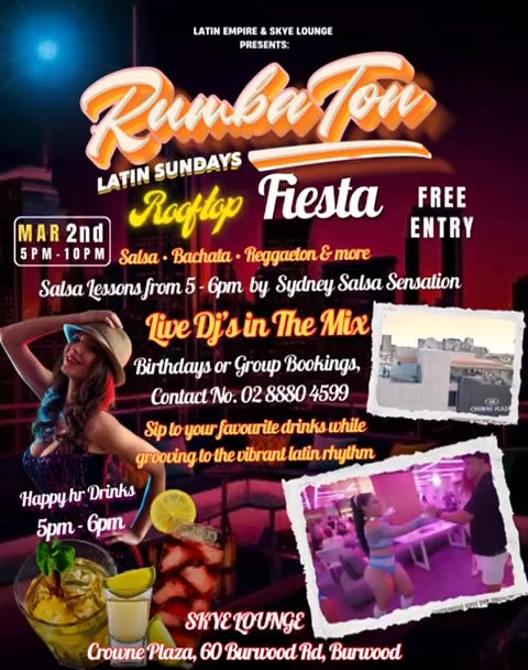 Rumbaton Latin Sundays