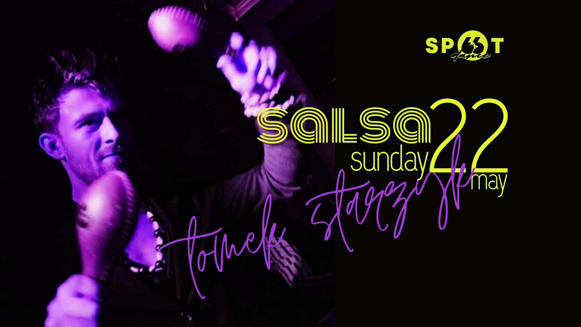 Tomek Starzyk SALSA w Łodzi! Dance Spot66 22.05