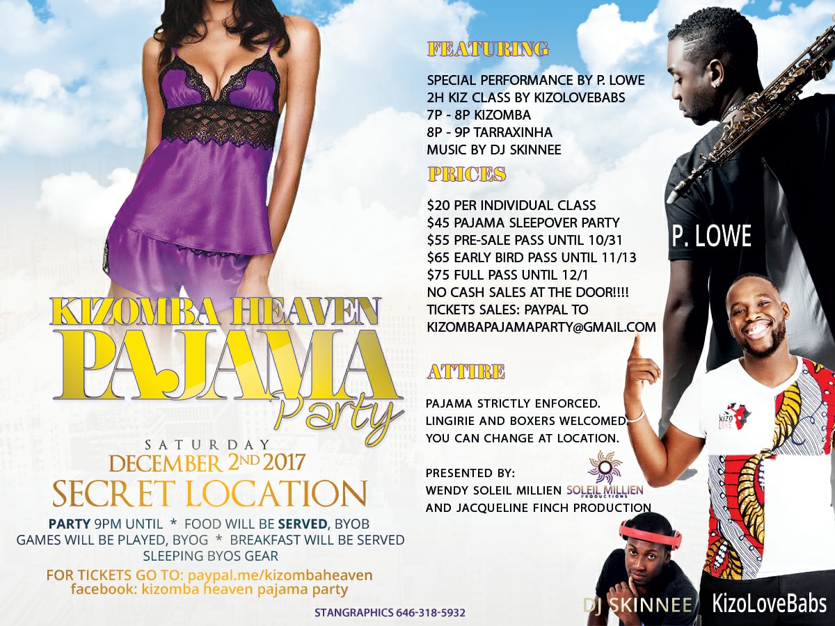Kizomba Heaven Pajama Party