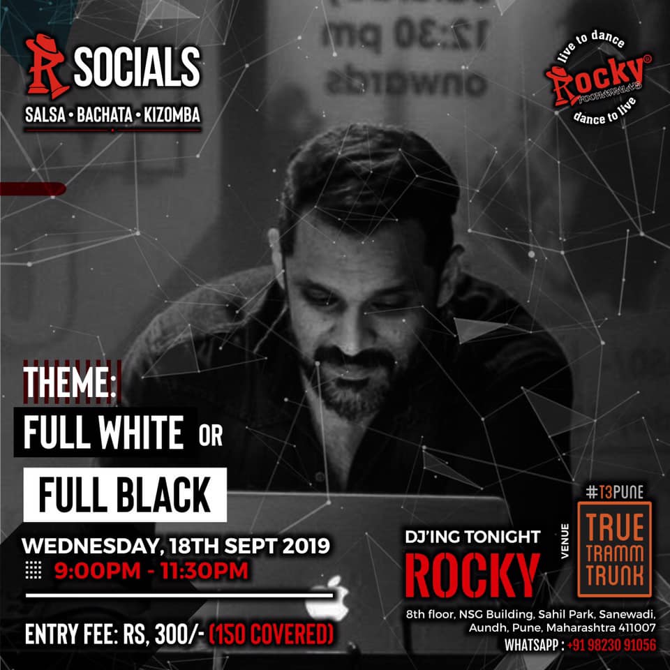 Rsocials- Rocky Poonawalas latin nights - theme night