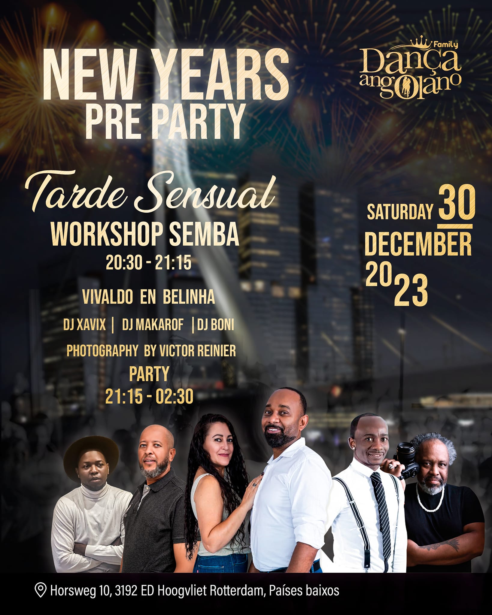 Tarde sensual 30 December 2023. (Nieuwjaars pre party)