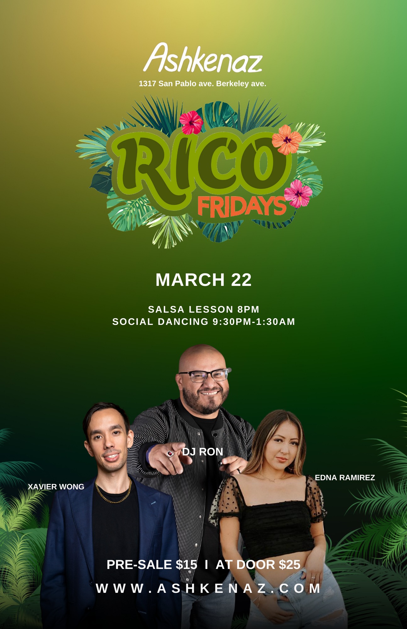 RICO FRIDAYS- MAR. 22
