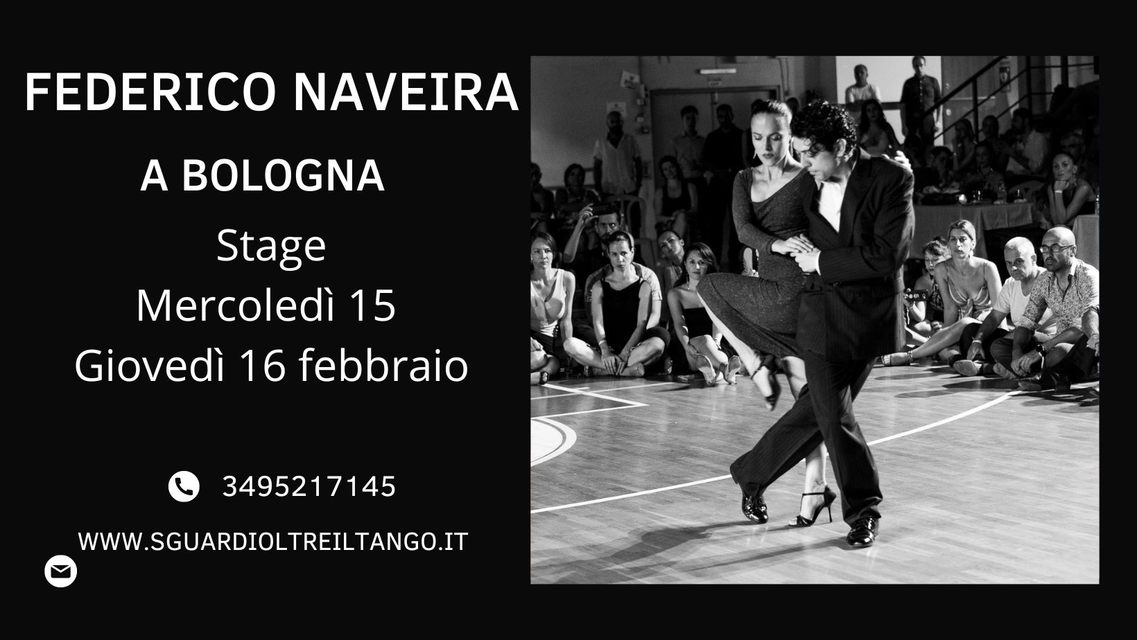 Federico Naveira a Bologna! Stage!!!