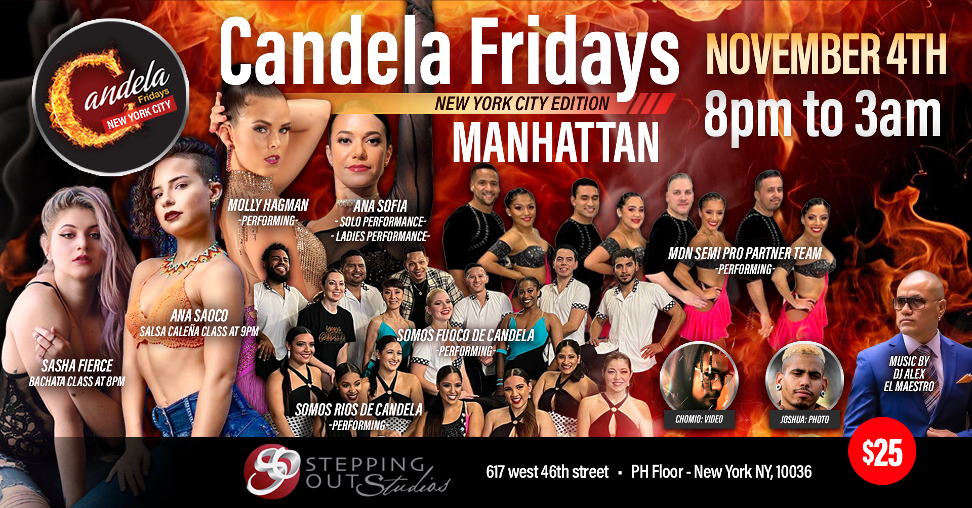 Candela Fridays NYC November 4th