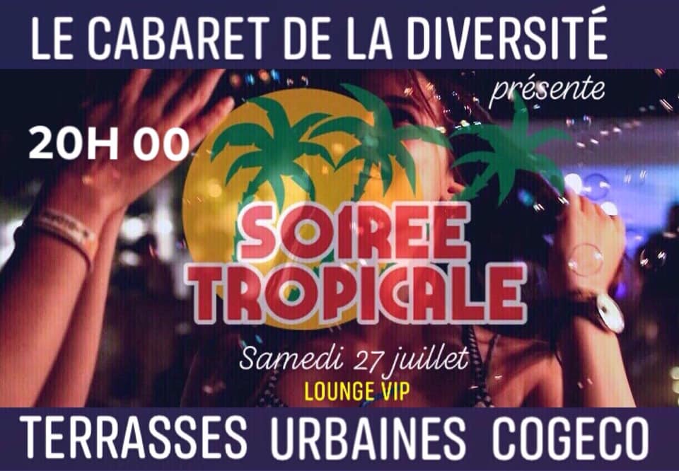 Soirée Tropicale ☆ Espace de la diversité ☆ Terrasses Urbaines
