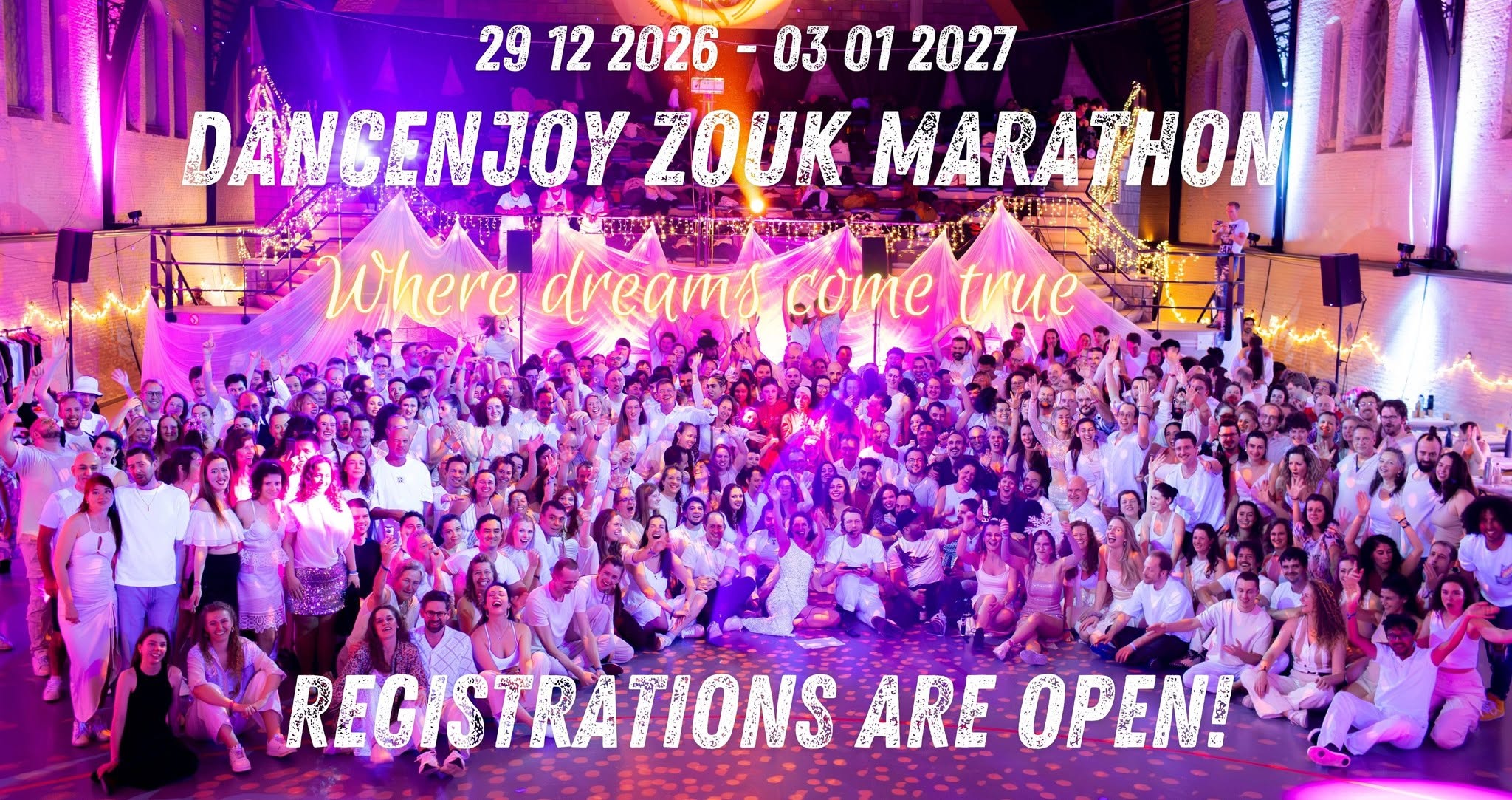 Dancenjoy Zouk Marathon - New Year 2026-2027