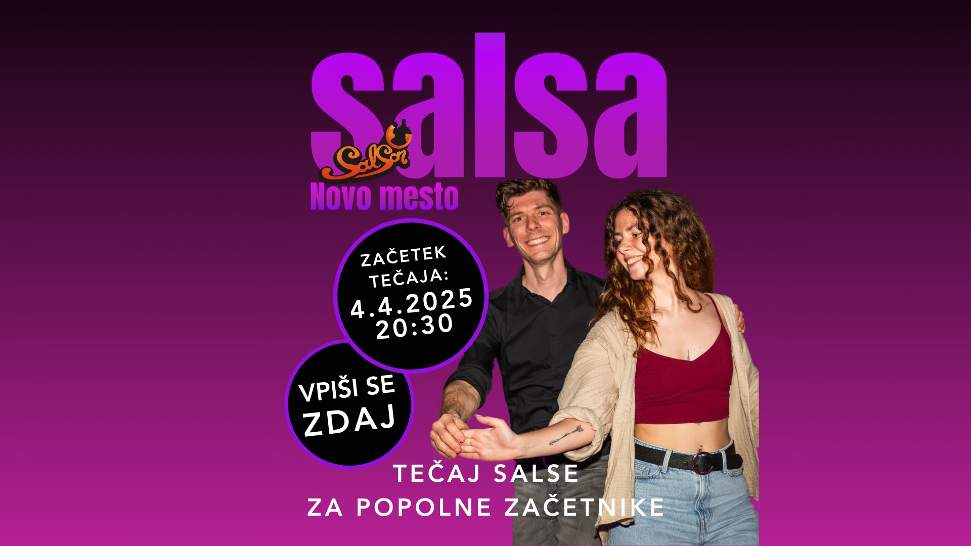 ZAΔETNI TEΔAJ SALSE - NOVO MESTO