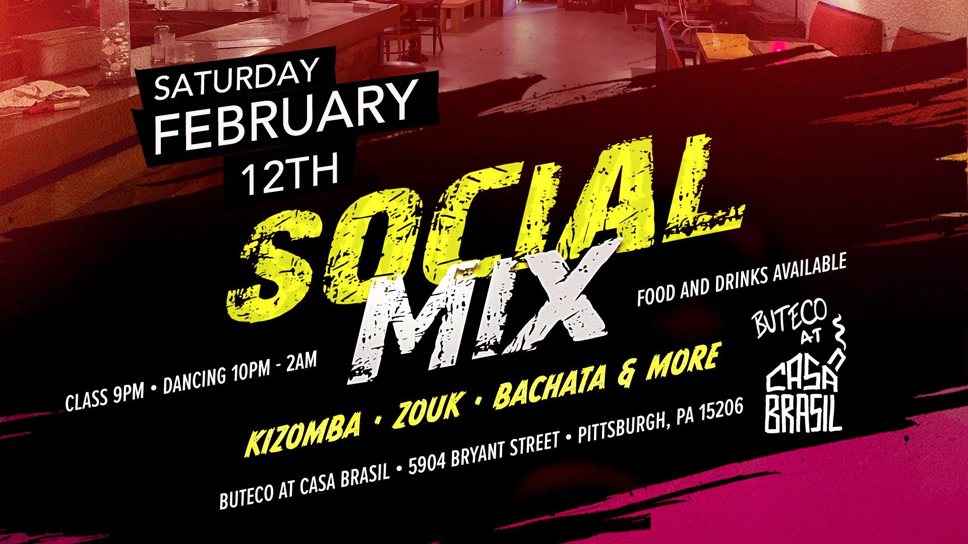 Social Mix Saturday at Casa Brasil