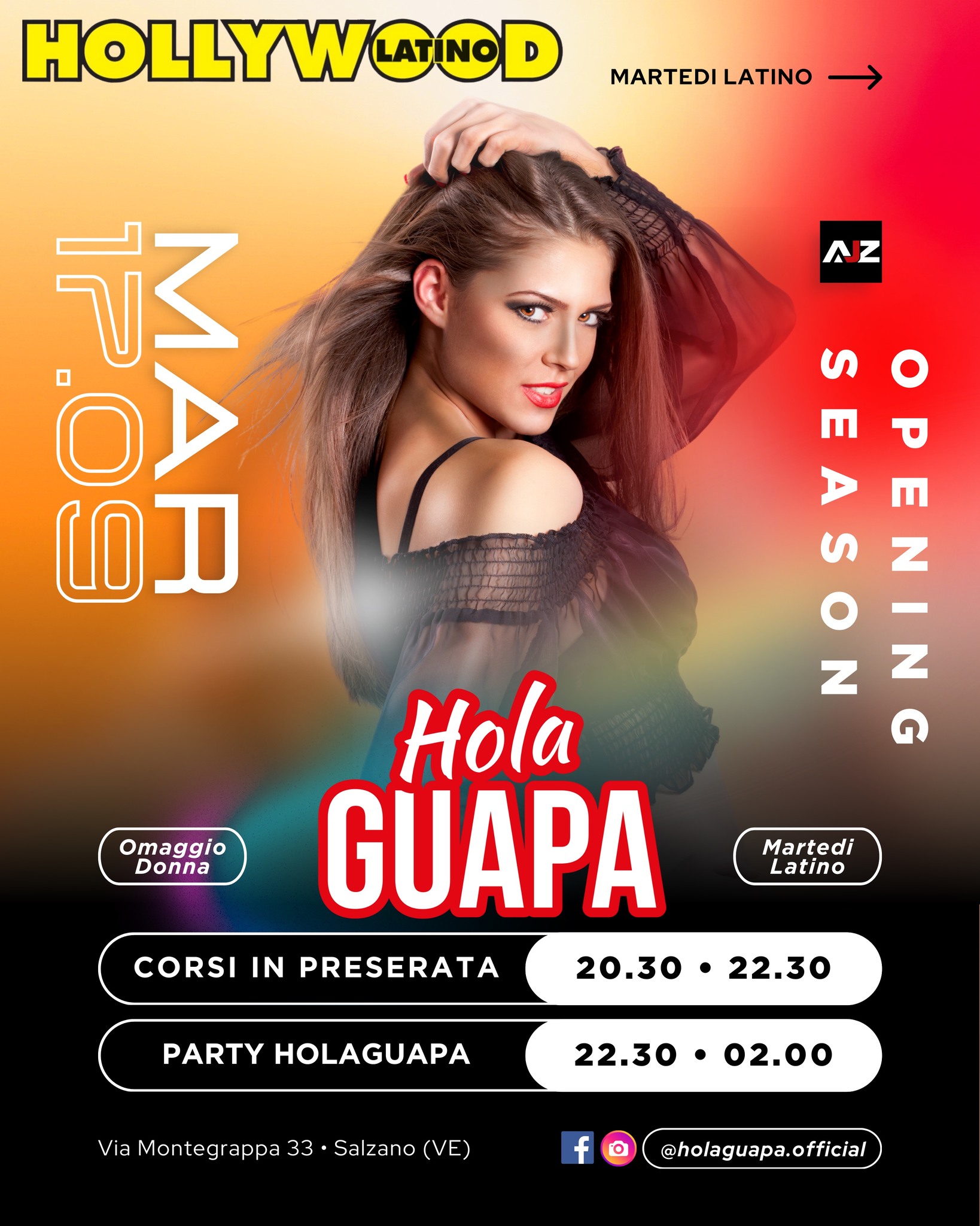 Apertura Martedì Hollywood Salzano
