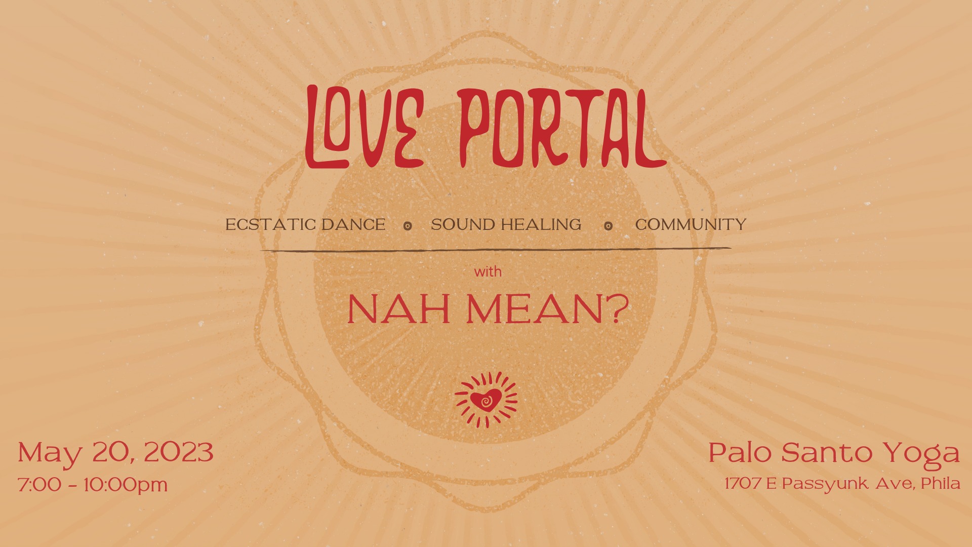 Love Portal ♥️ Ecstatic Dance & Sound Healing @ Palo Santo Yoga