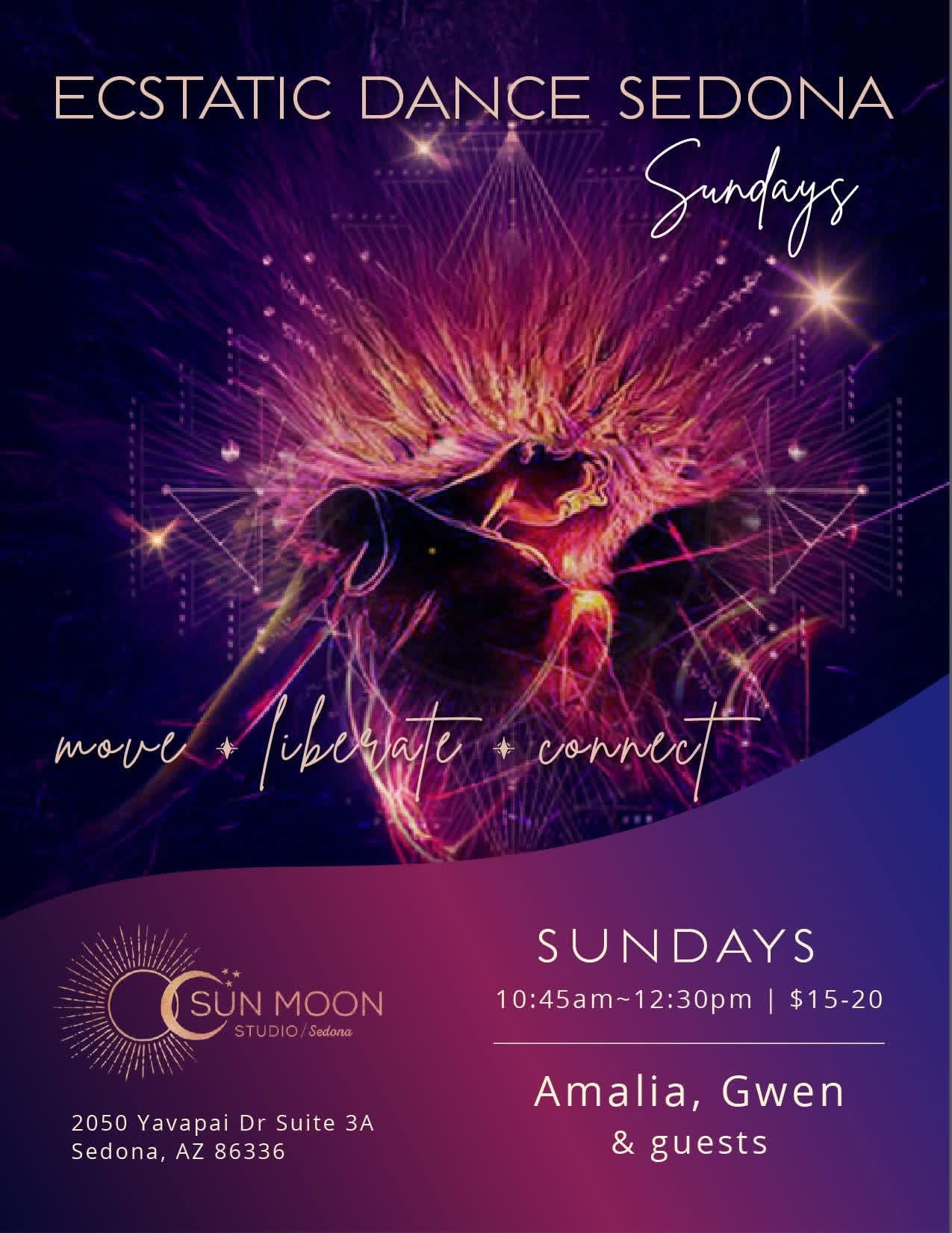 Ecstatic Dance Sedona Sundays ~ with Amalia