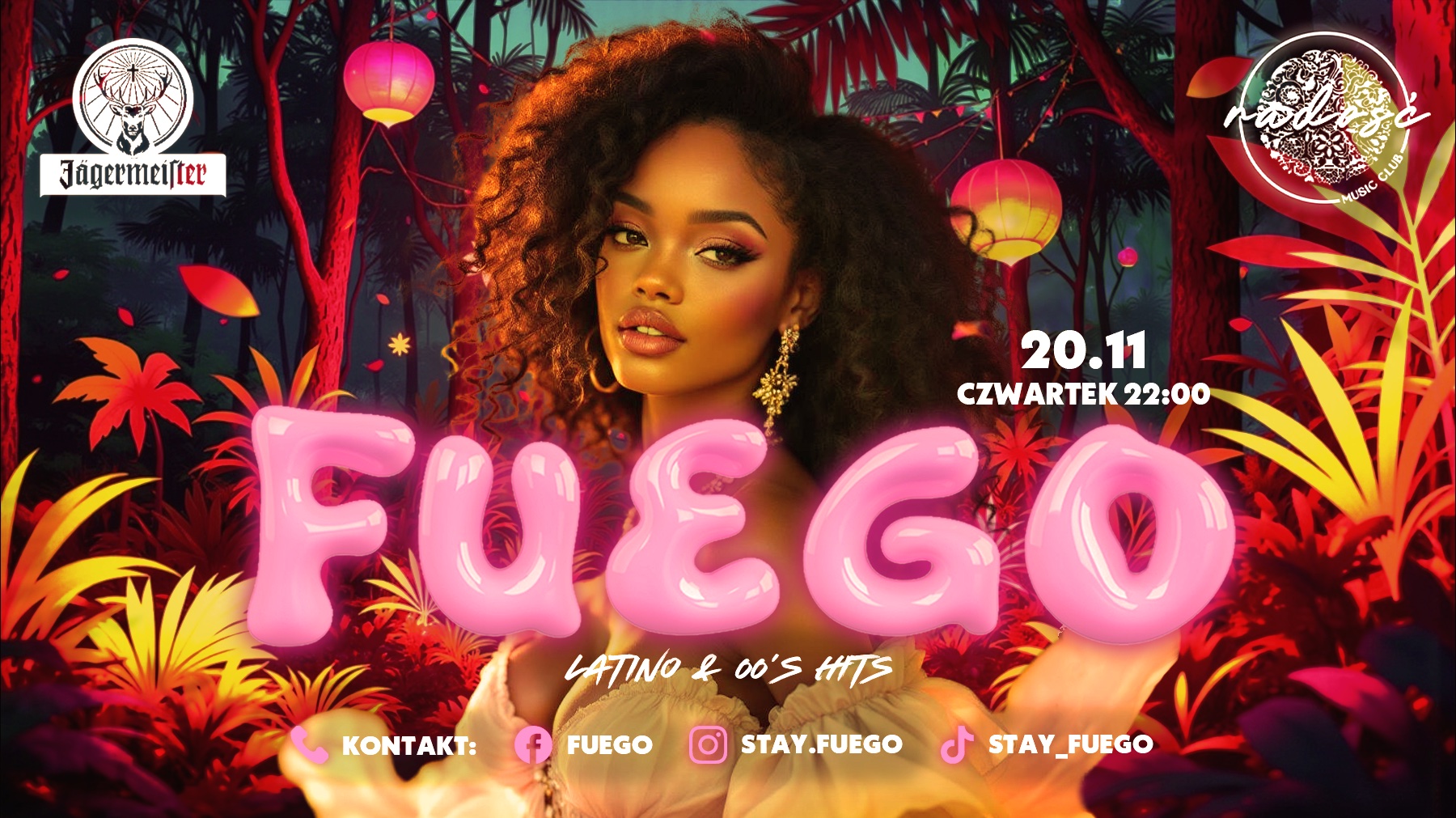 FUEGO 20.11 RADOŚĆ SOPOT LATINO & 00' HITS DJ DUALDI x PAWLOHEAD