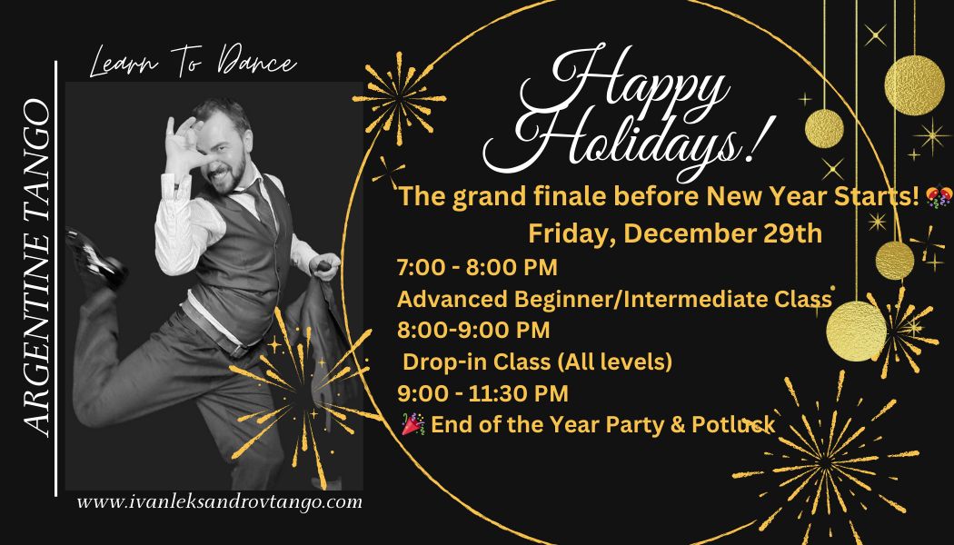 Ivan Aleksandrov Tango School End-of-Year Celebration