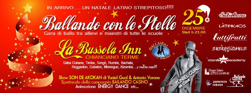 ★ UN NATALE SPECIALE ★ BALLANDO CON LE STELLE ★ OSPITE YUNIEL GUAL DE CUBA ★ PIU' DI 9 SCUOLE PARTECIPANTI