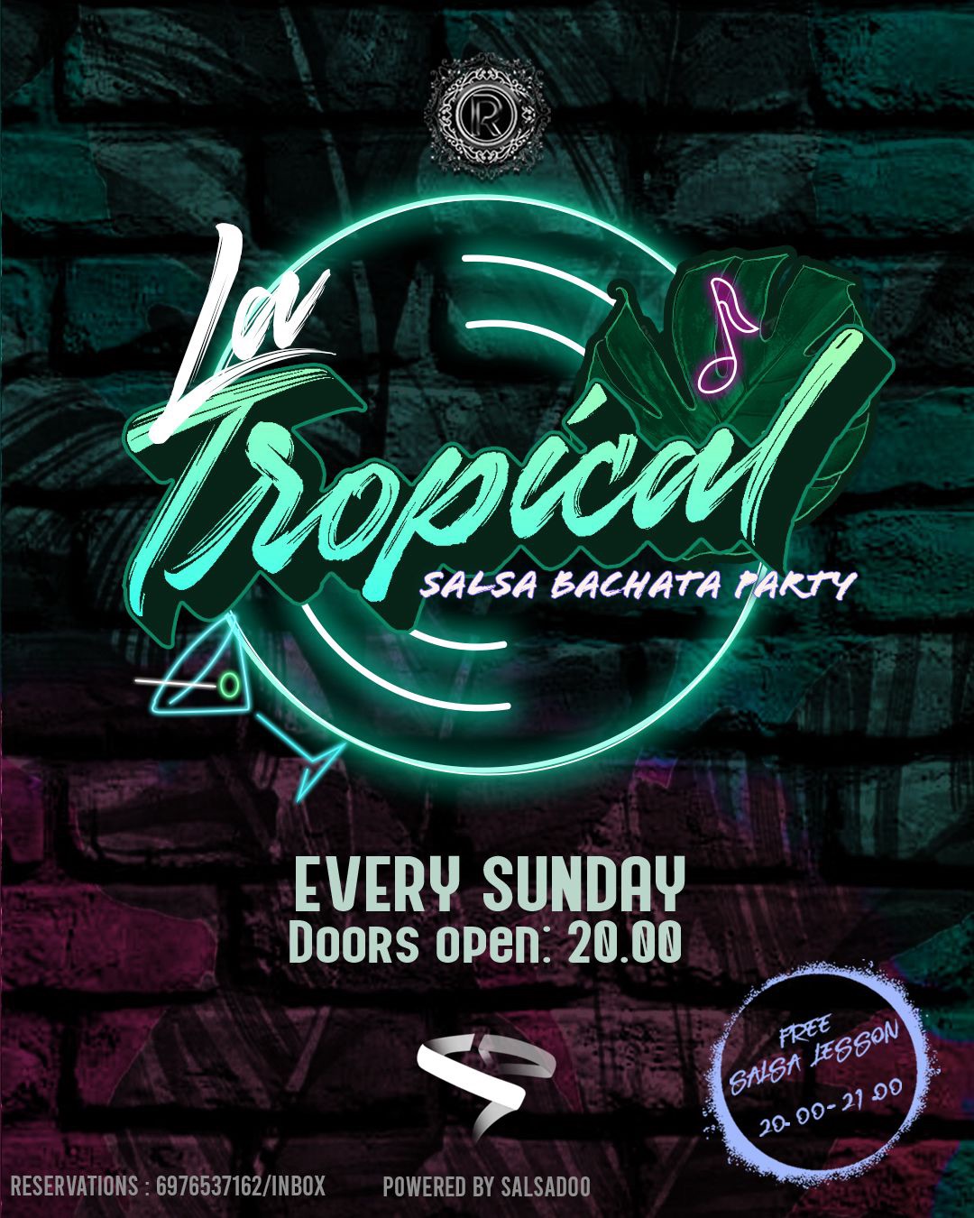 La Tropical Salsa Bachata Party