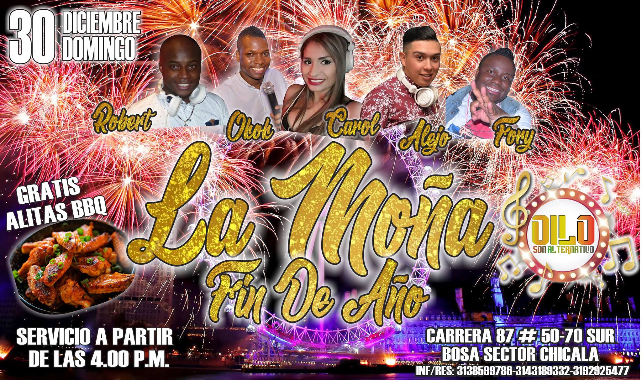 La Moña De Fin De Año
