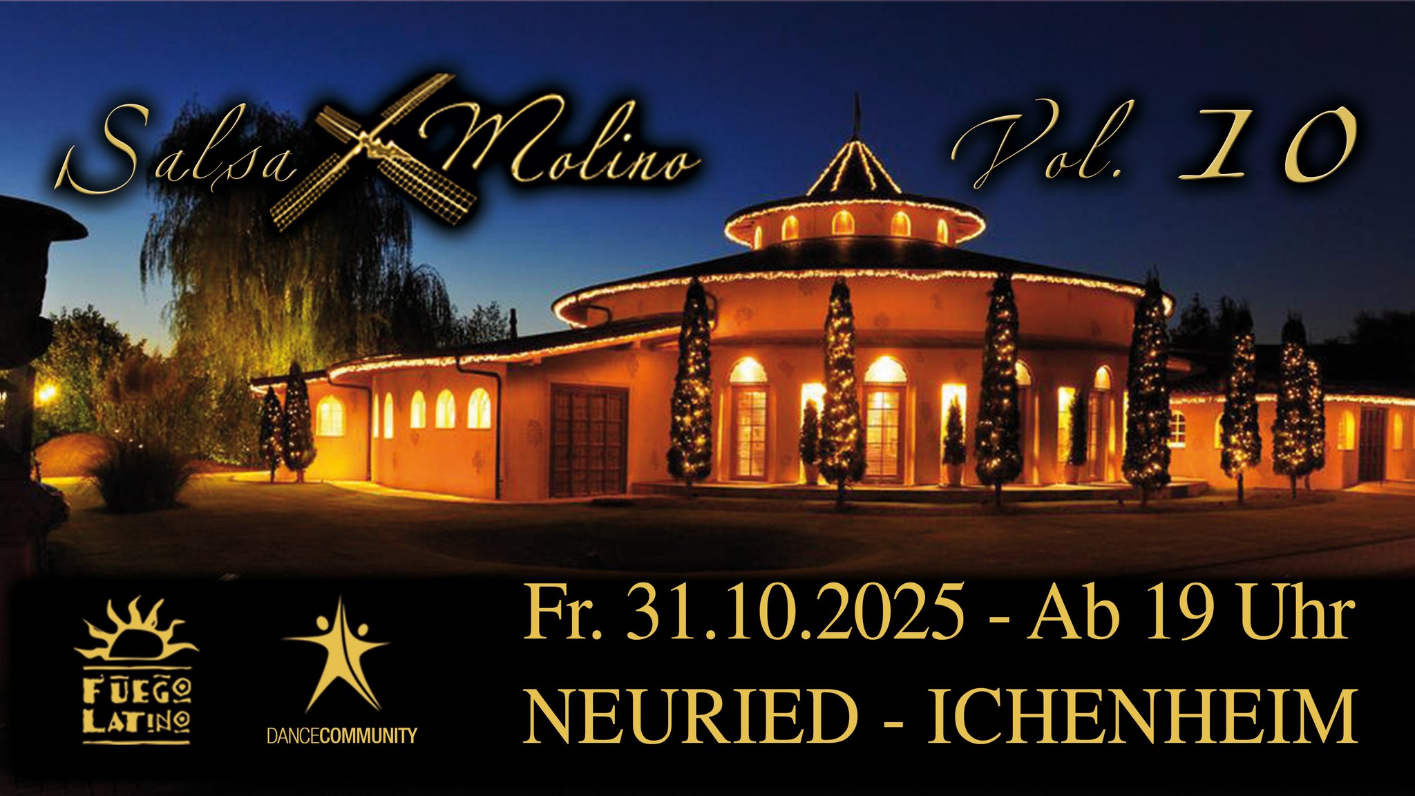 "SalsaMolino" Vol. 10 - High Class Salsa-Bachata-Kizomba Event in Neuried-Ichenheim