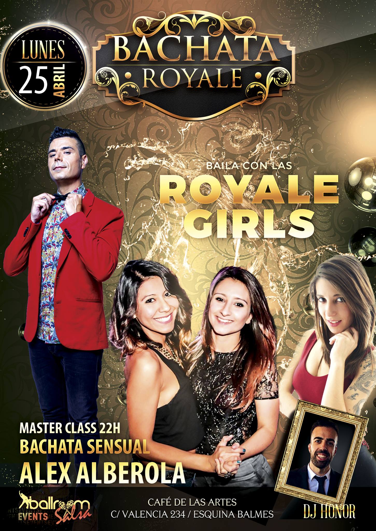 Bachata Royale - Lunes 25 de Abril