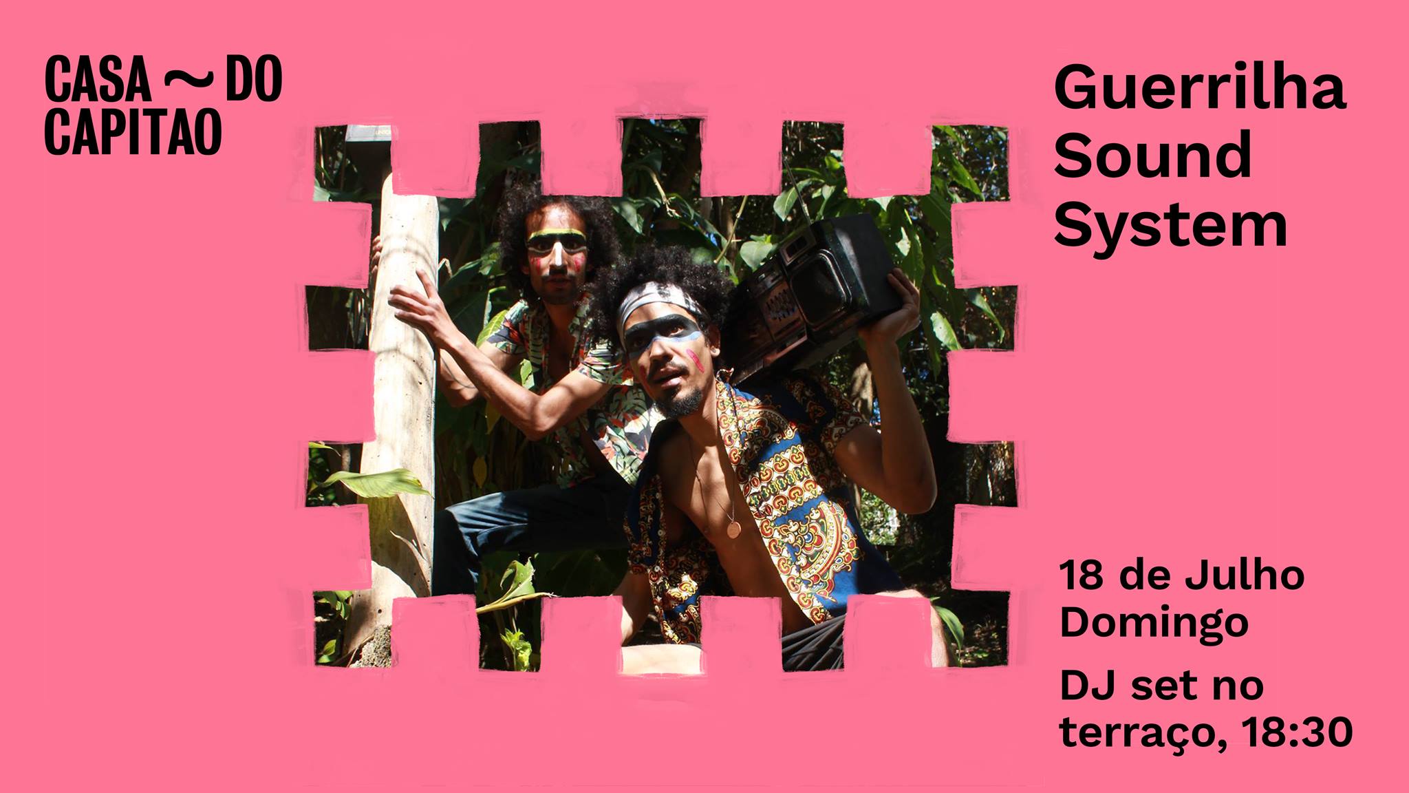 Guerrilha Sound System • DJ set no terraço