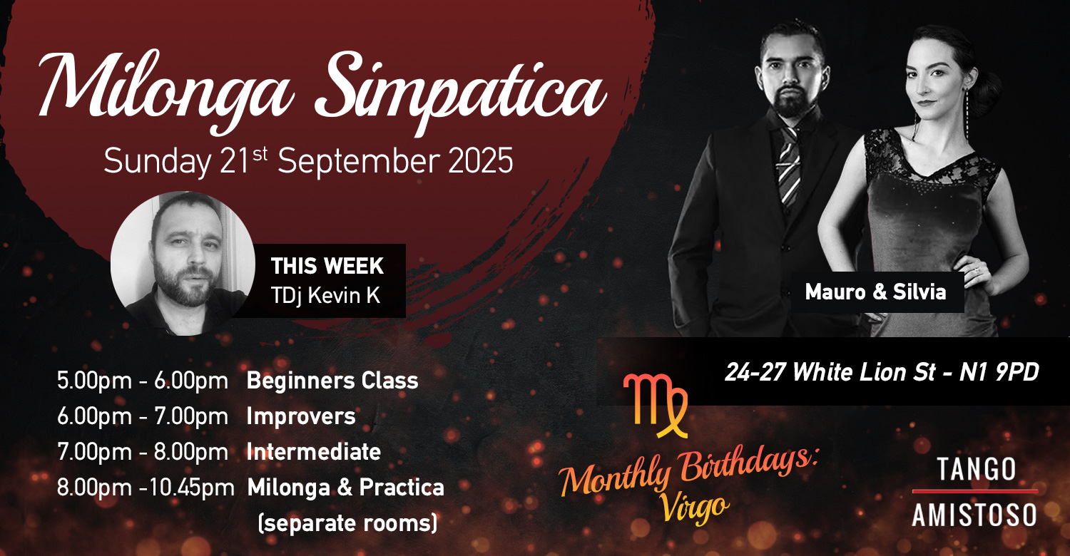 Milonga Simpatica - 21.09.2025