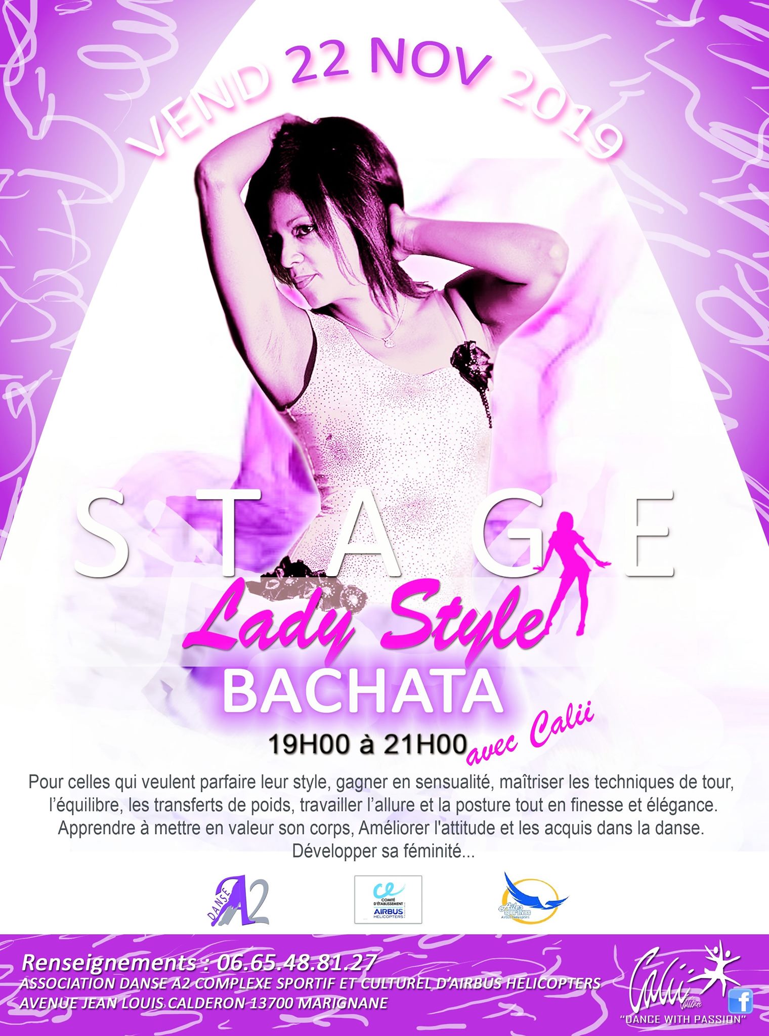 STAGE Bachata LADY STYLE avec CALII