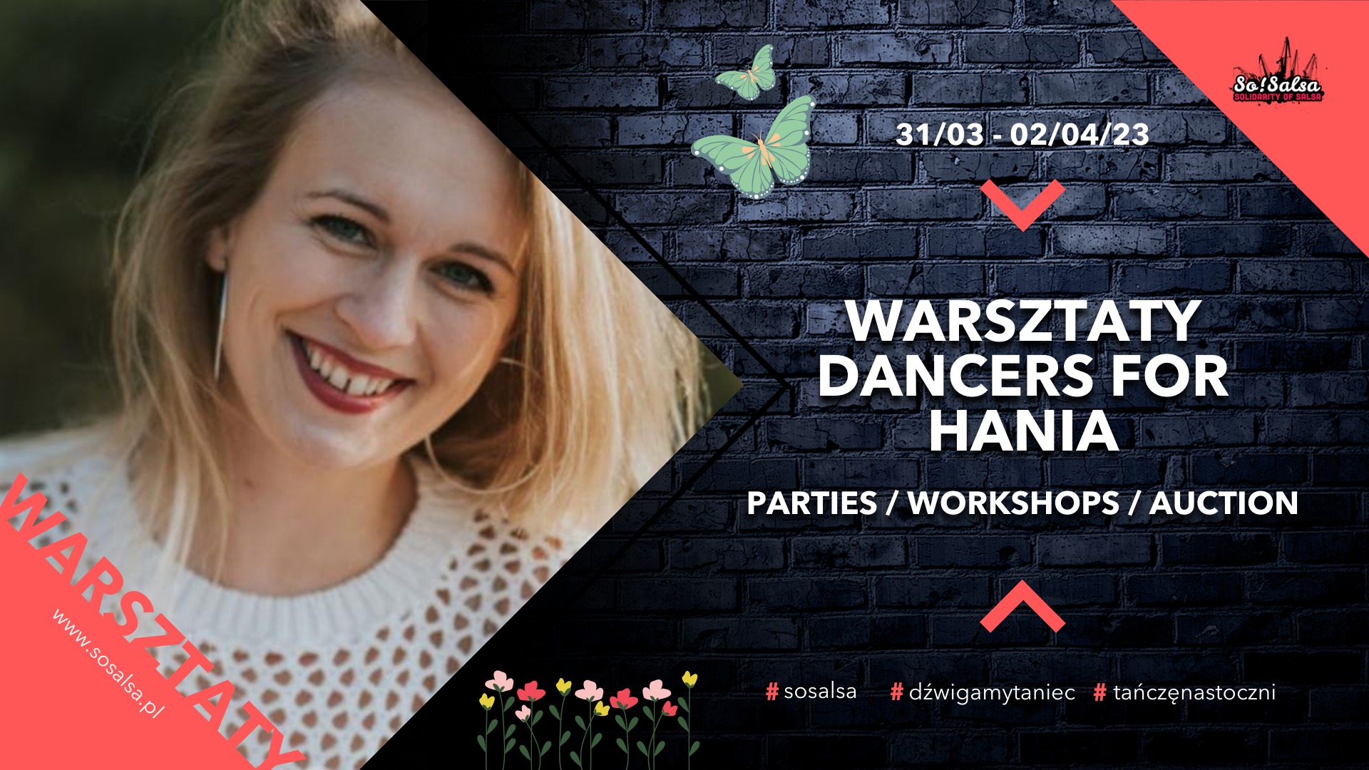 DANCERS FOR HANIA WORKSHOPS & PARTIES!