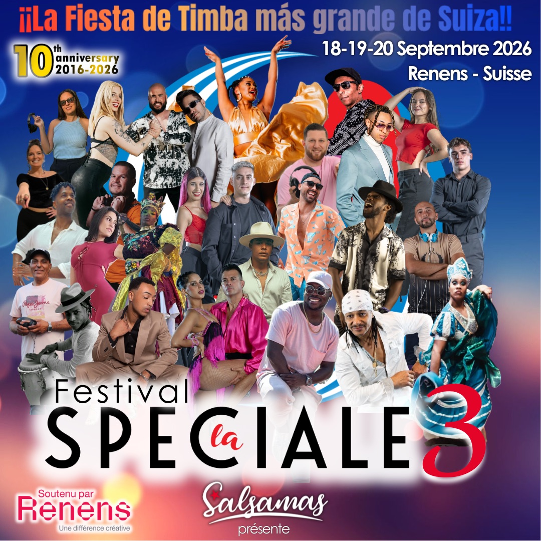 Festival La Spéciale 3 les 10 ans de Salsamas Salle de Spectacle de Renens