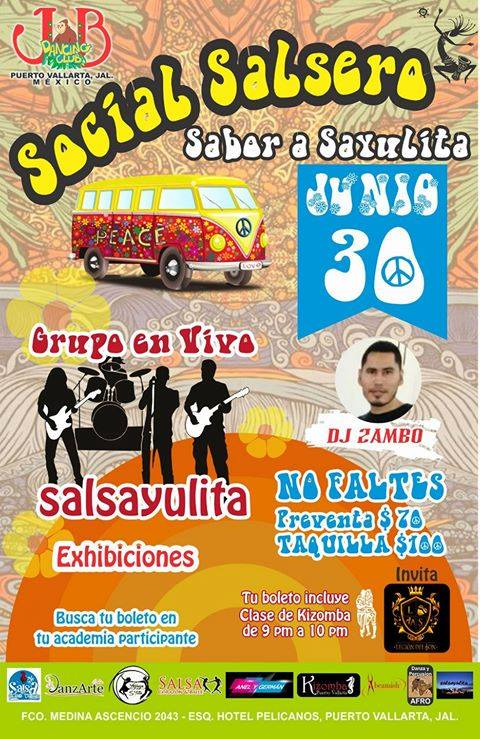 Social Salsero Sabor a Sayulita