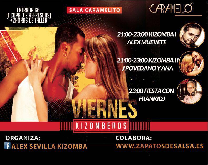 VIERNES DE KIZOMBA EN CARAMELO