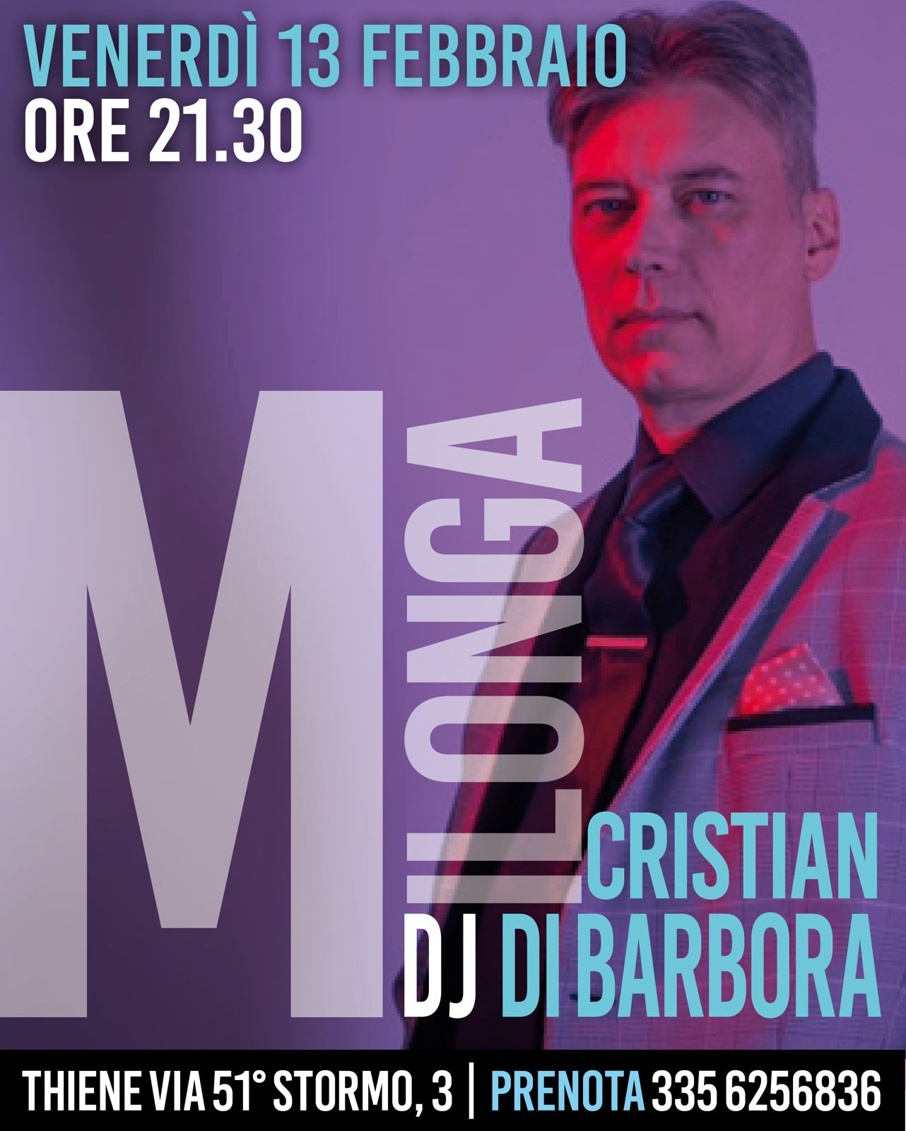 I VENERDI' MILONGA tdj Cristian Di Barbora