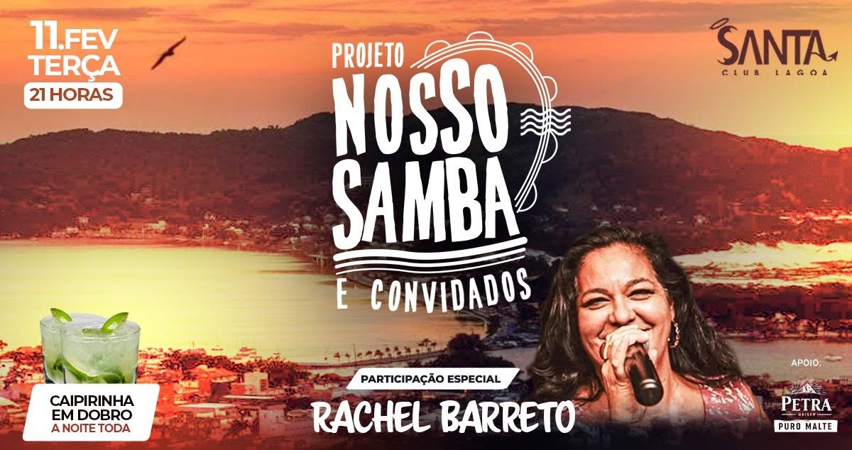 Nosso Samba convida Rachel Barreto