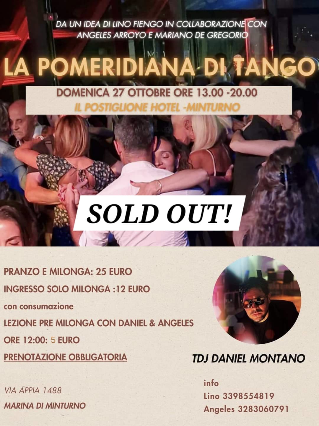 La pomeridiana della domenica a Minturno.