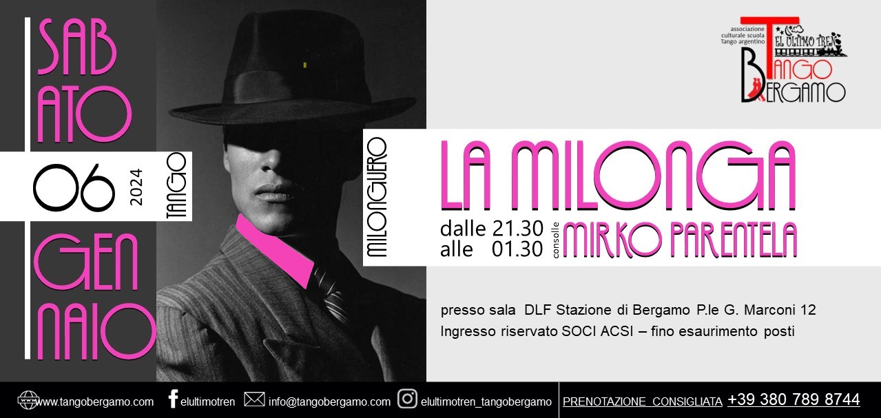 La Milonga del Tren! musicaliza Mirko Parentela!