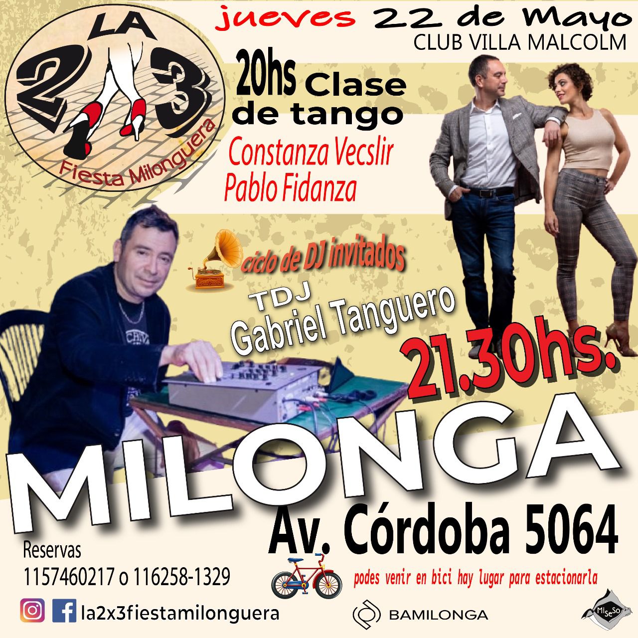 2x3 fiesta milonguera