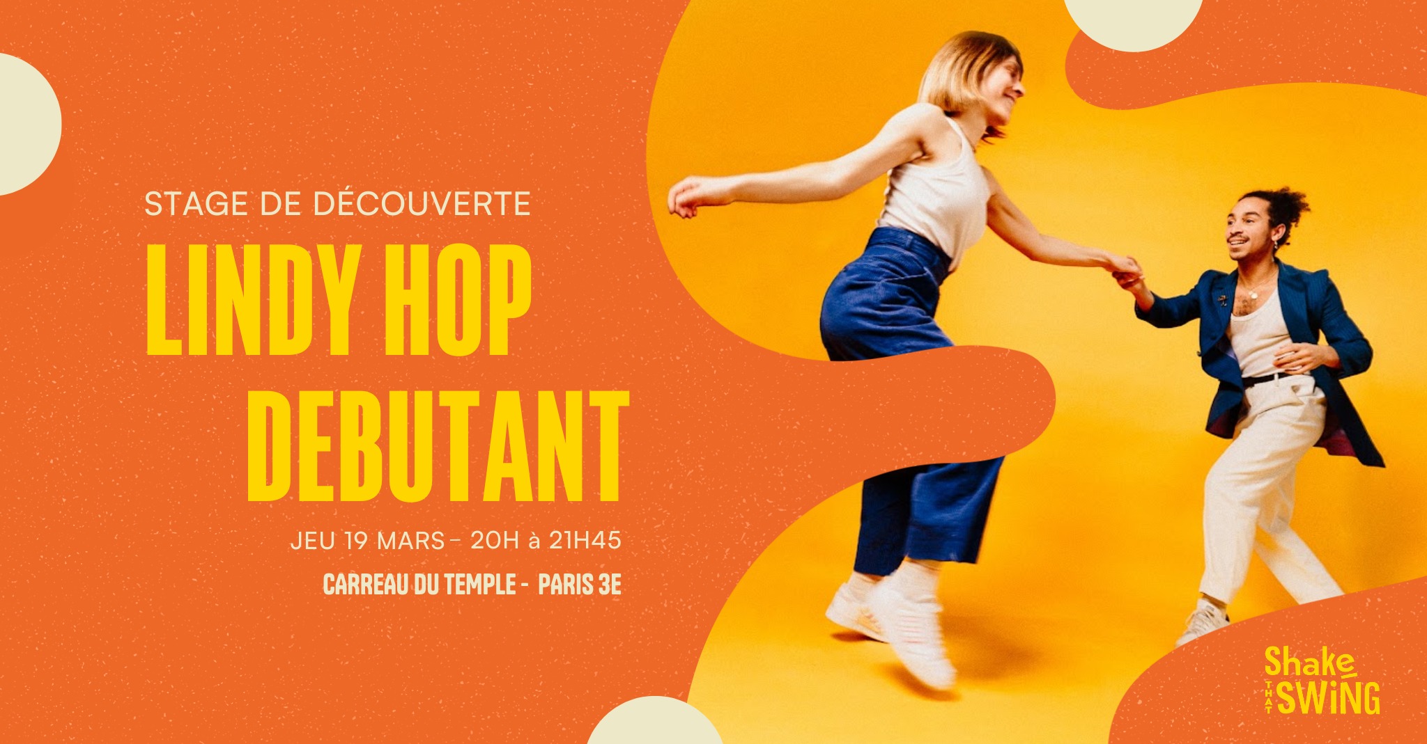 Stage Découverte - Débutant au Lindy Hop