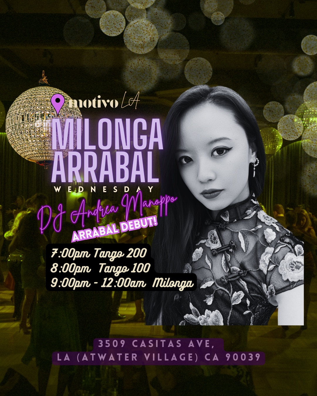 Milonga Arrabal with πDJ Andrea Manoppo π