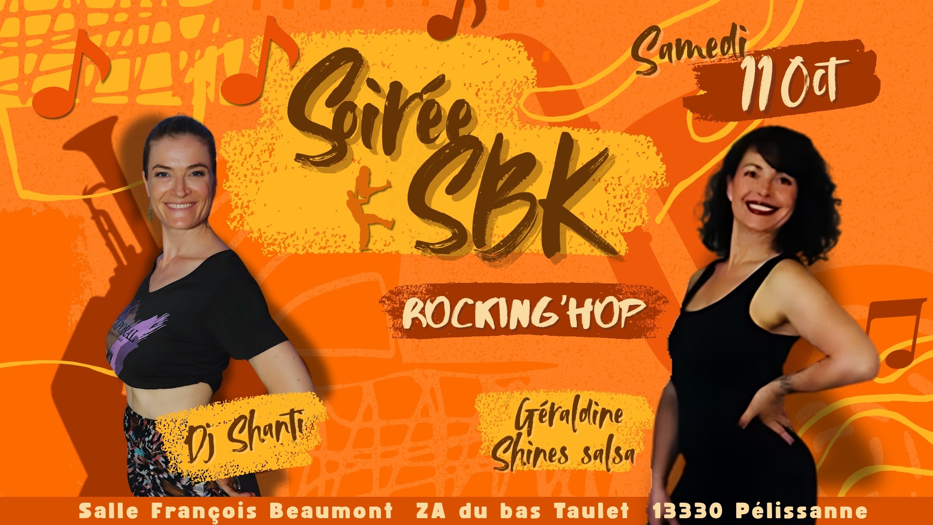 Soirée SBK samedi 11 octobre