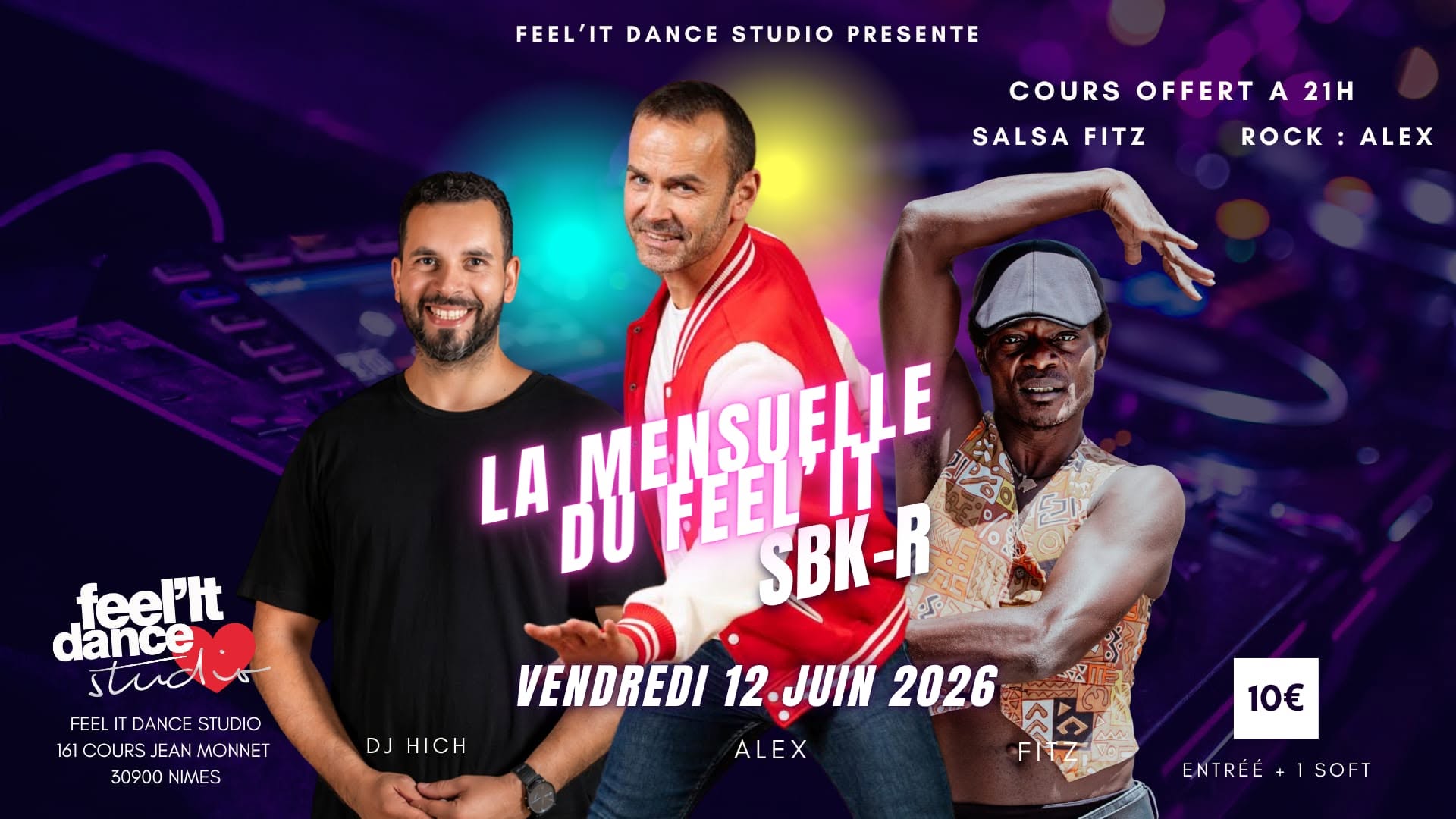 LA Mensuelle SBK-R du FEEL IT (2 Salles)