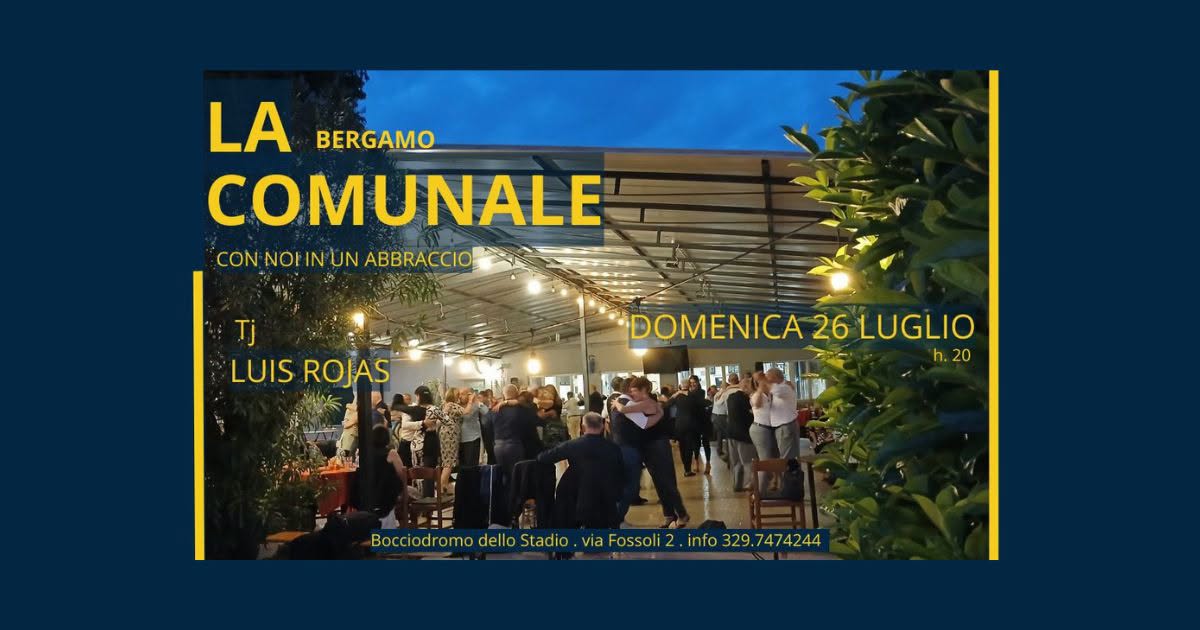 Milonga LA COMUNALE - Tj Luis Rojas