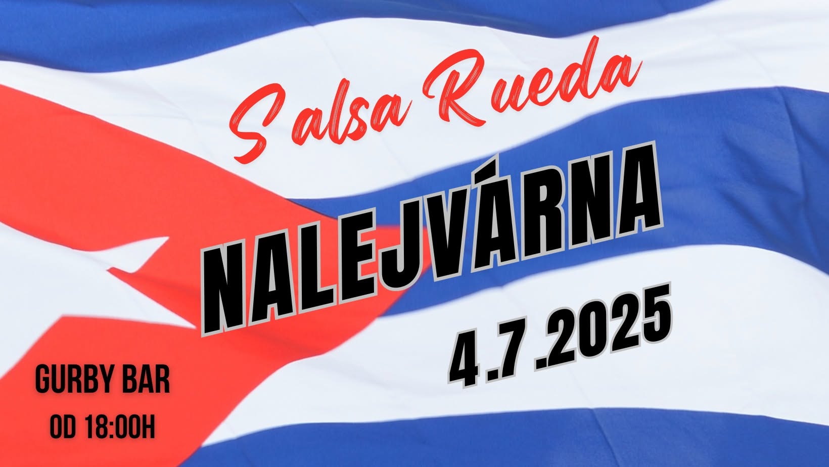 Salsa Rueda NALEJVÁRNA č. 2 v pátek! 🙂