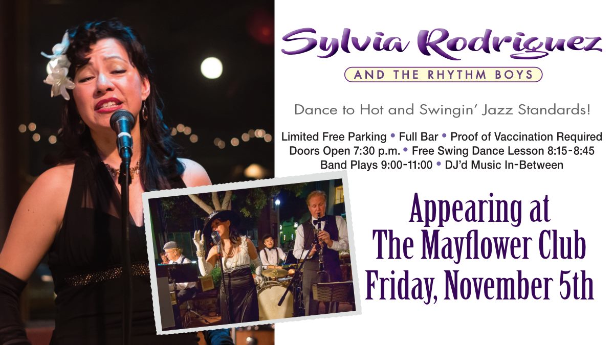 SYLVIA RODRIQUEZ & THE RHYTHM BOYS • FREE SWING DANCE LESSON!