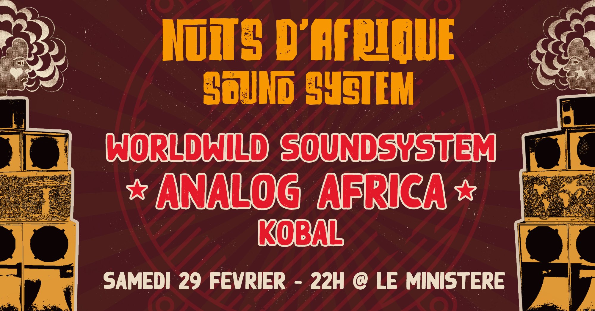 WorldWild SoundSystem invite Analog Africa